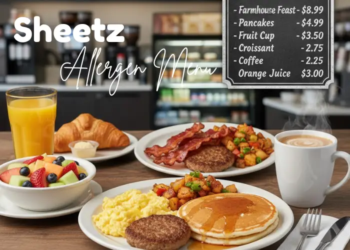 Sheetz Allergen Menu 2026 | Dairy, Gluten & Nut Info 2 Sheetz Allergen Menu