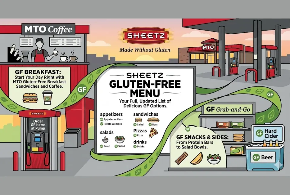 Sheetz Gluten Free Menu 2026 | Breakfast, Lunch & Options 1 Sheetz Gluten Free Menu