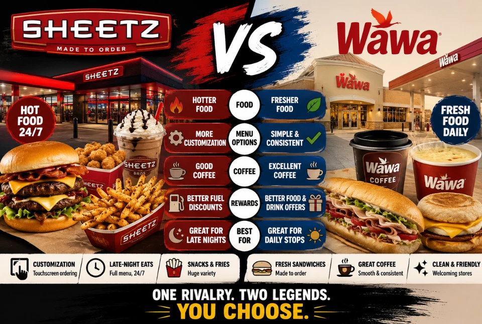 Sheetz vs Wawa Comparison: Food, Coffee, Gas Prices & More 1 Sheetz Vs Wawa