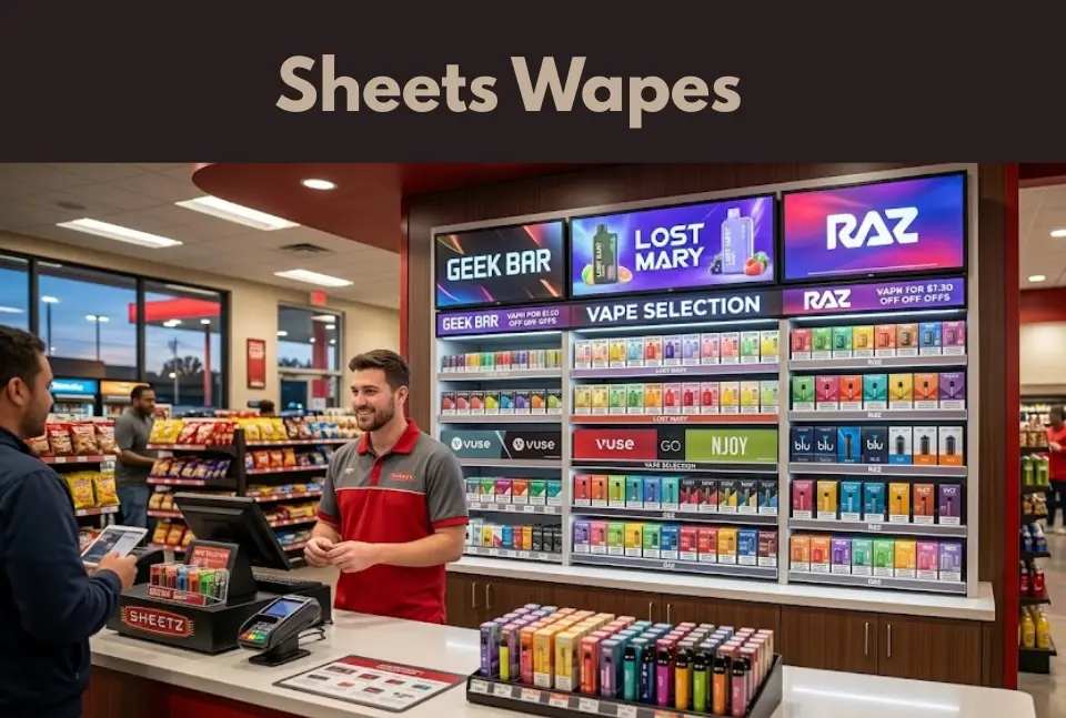 Does Sheetz Sell Vapes in 2026? Guide to Vape Brand & Price 2 Does Sheetz Sell Vapes
