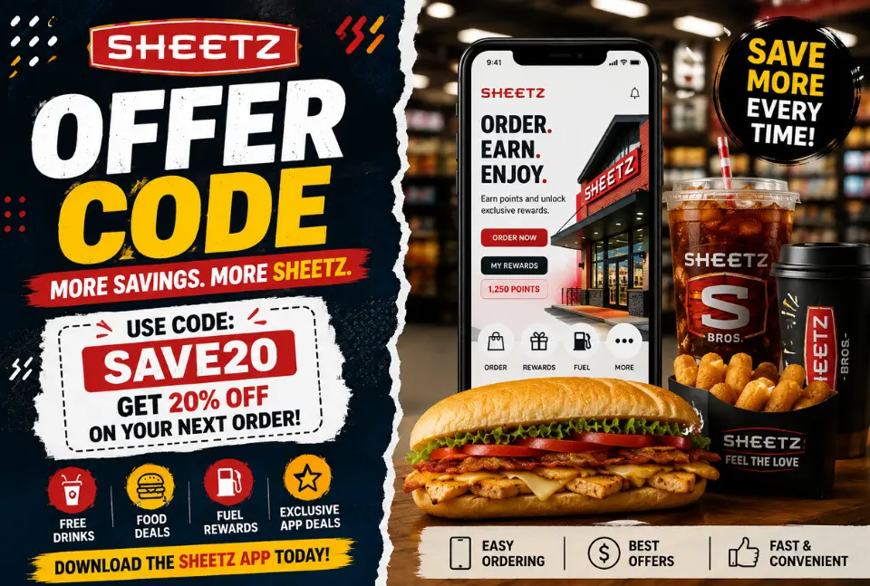 Sheetz Offer Code 2026: Best Fuel Food Reward & Savings Tips 2 Sheetz Offer Code