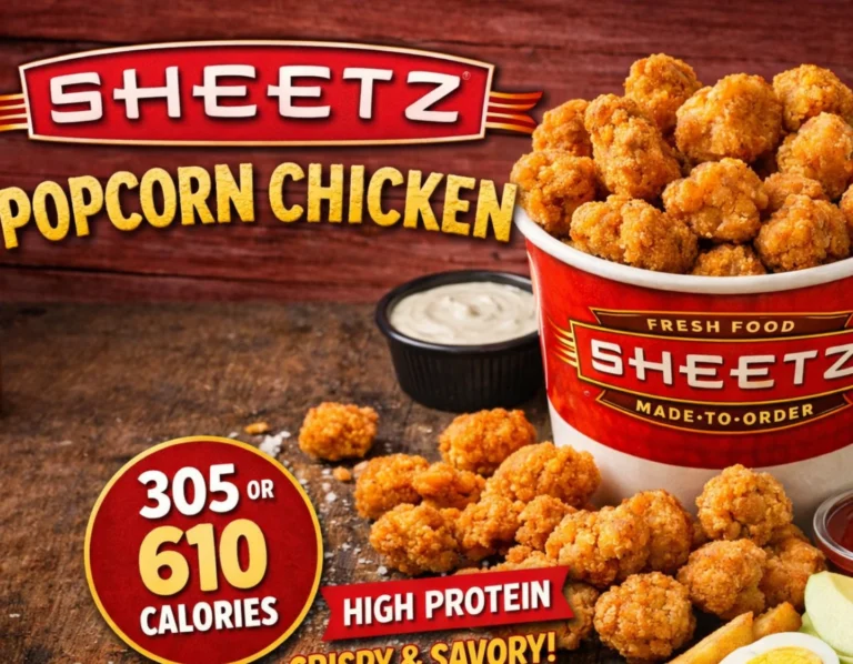 Sheetz Popcorn Chicken | Nutrition, Calories,  Protein